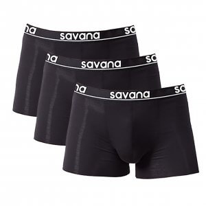 Savana Varicocele Underwear M02 Comfort Premium Men’s Boxer Shorts Micro Modal | Compressive | Breathable | Cooling | Ideal for V-Grade 1+2 | 3-Pack