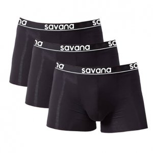 Savana Varicocele Underwear M02 Comfort Premium Boxer da uomo 3 pezzi Micro Modal | Compressivo | Traspirante | Raffreddante | Ideale per il grado V 1+2